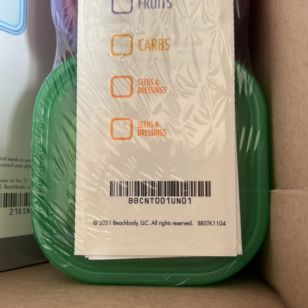 21 Day Fix DVD Set, Portion Containers, Meal Plan + More. - Picture 5 of 5